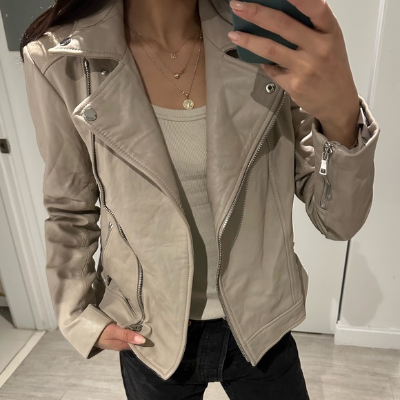 Ann taylor leather jacket 0 - Picture 2 of 4